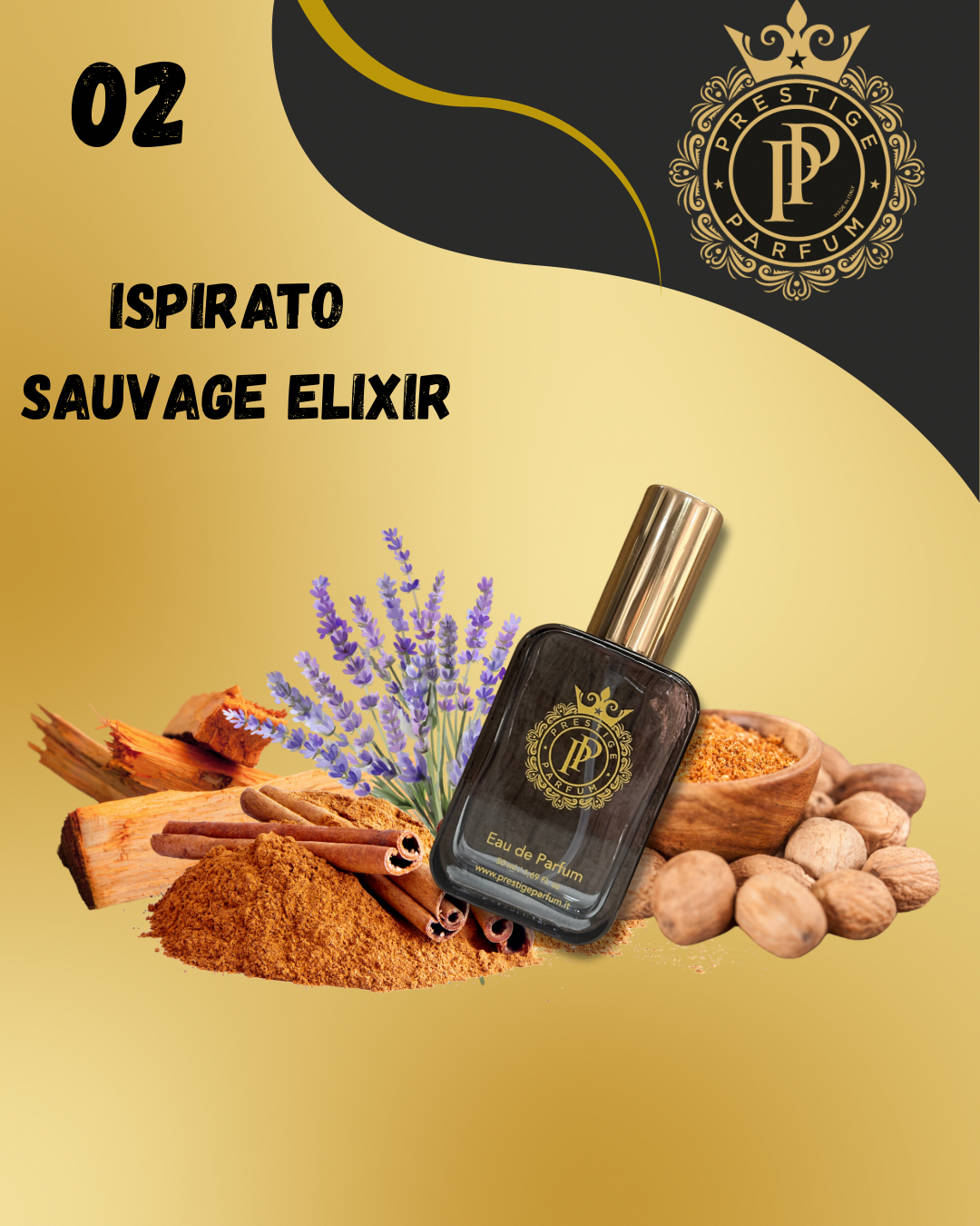 02 ispirato a Dior (Sauvage Elixir)