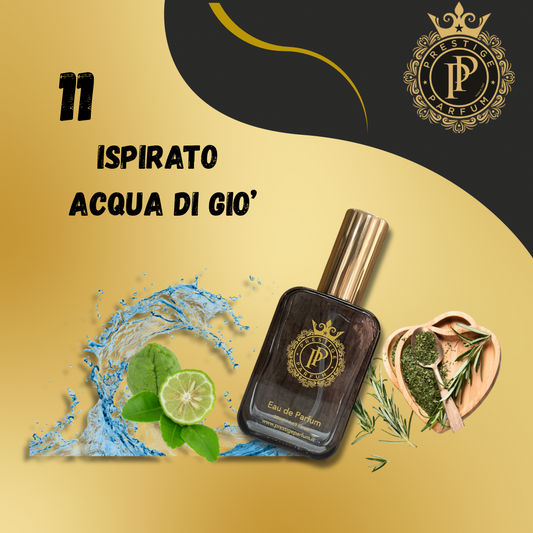 11 ispirato a  (Acqua di Giò Man )